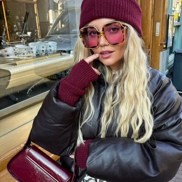 Gucci GG1241S 001 Sunglasses Black Square Frame, Brown Lenses - Picture 3 of 11